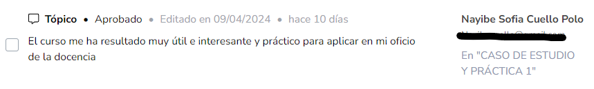 Testimonio 16 Plataforma